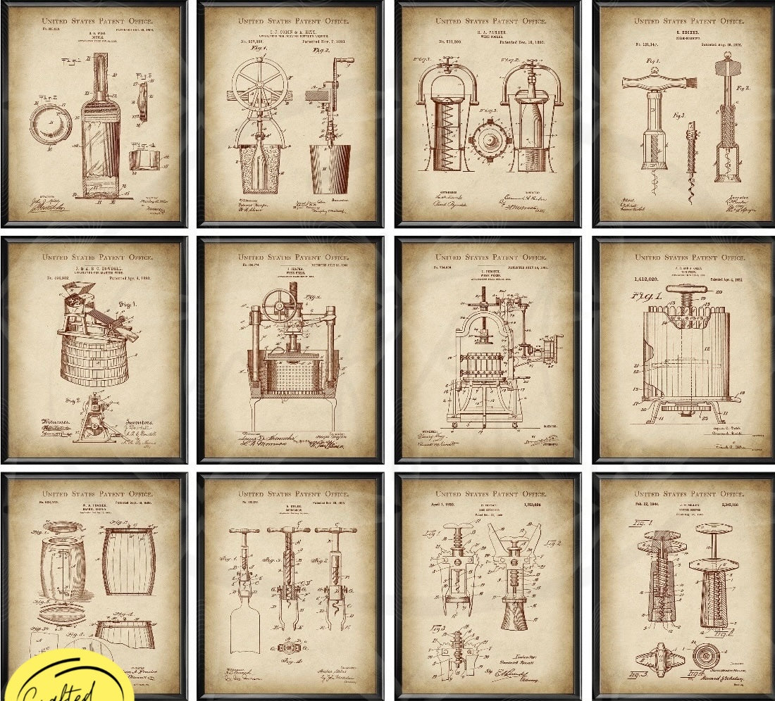 Patent Decor Print