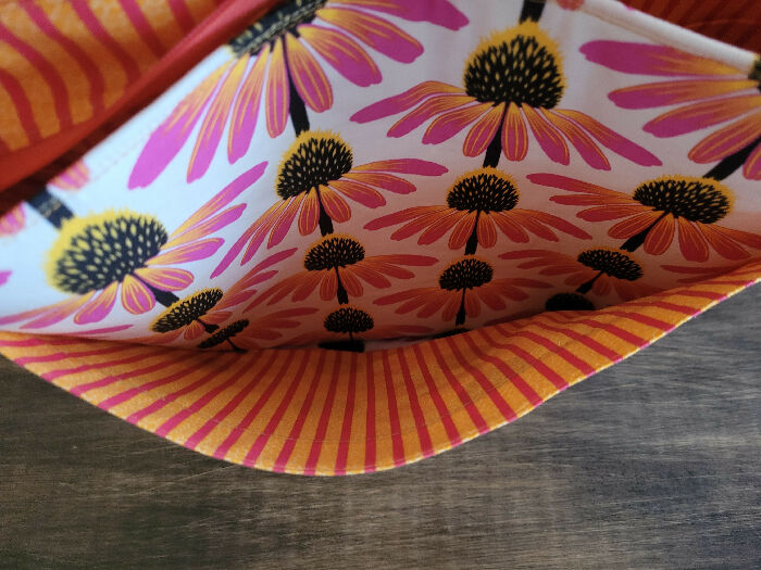 Pink Coneflower Purse