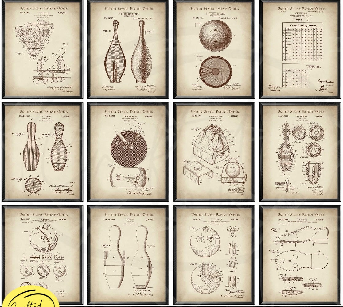 Patent Decor Print