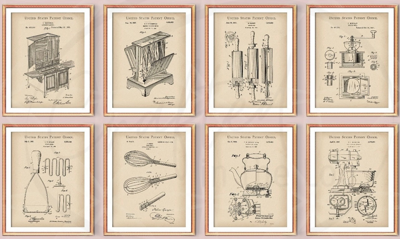 Patent Decor Print