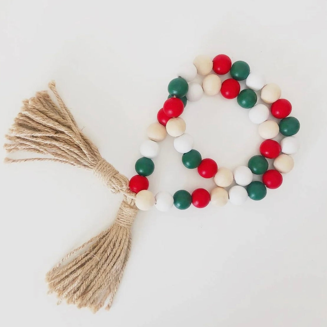 Christmas Beaded Garland