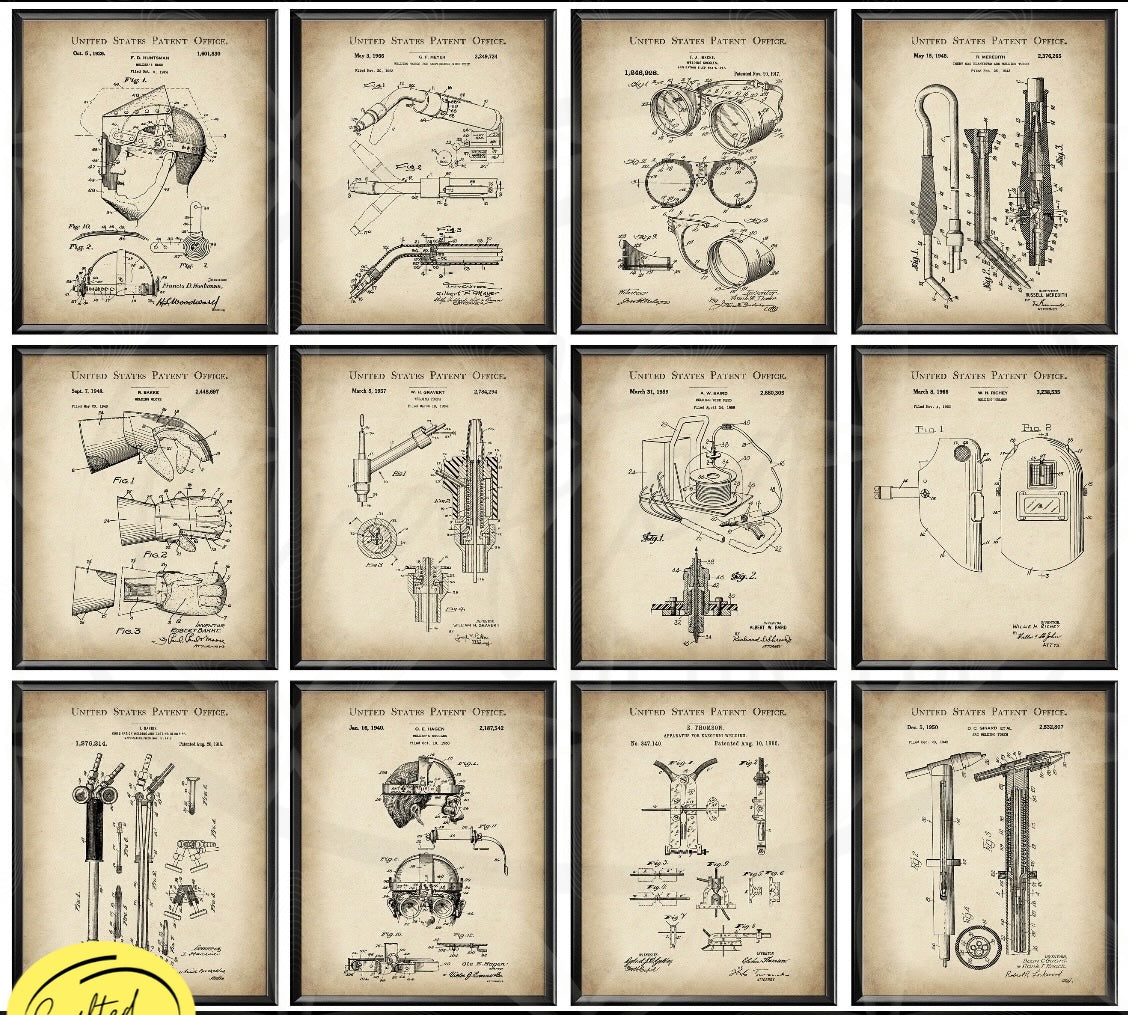 Patent Decor Print