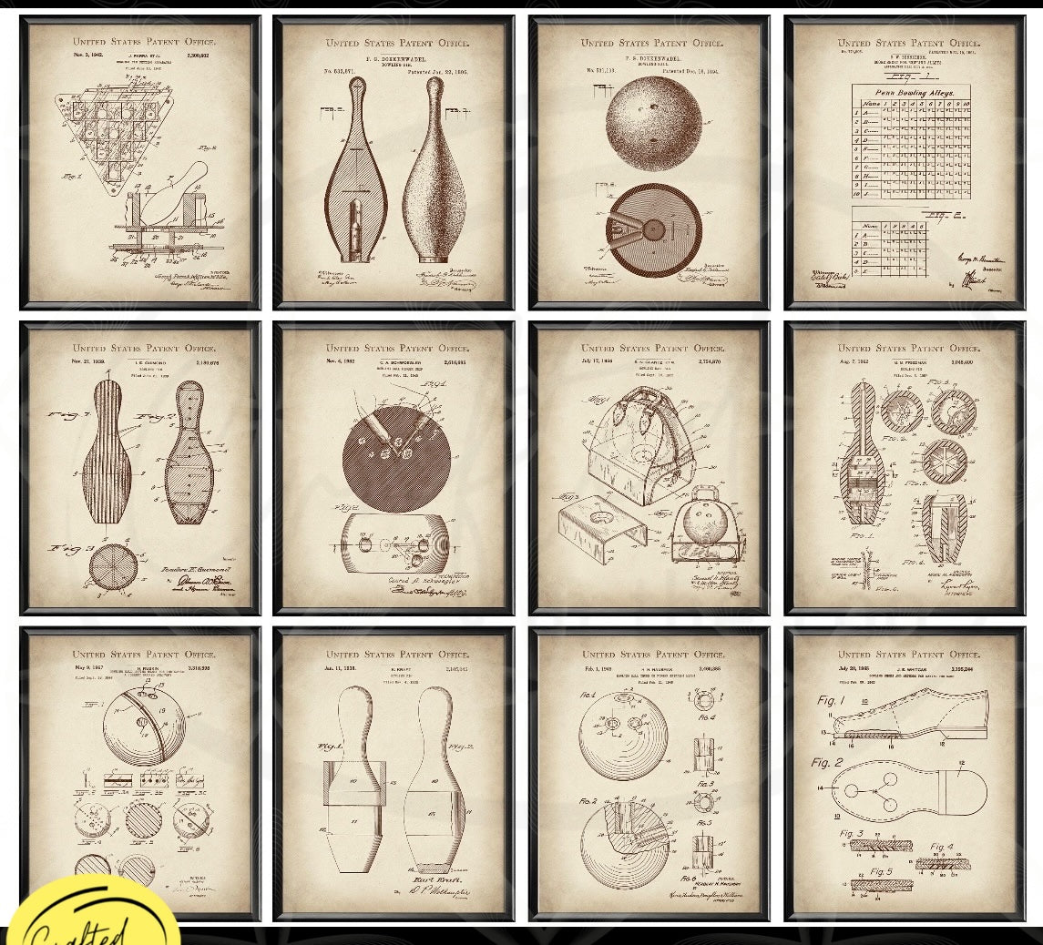 Patent Decor Print