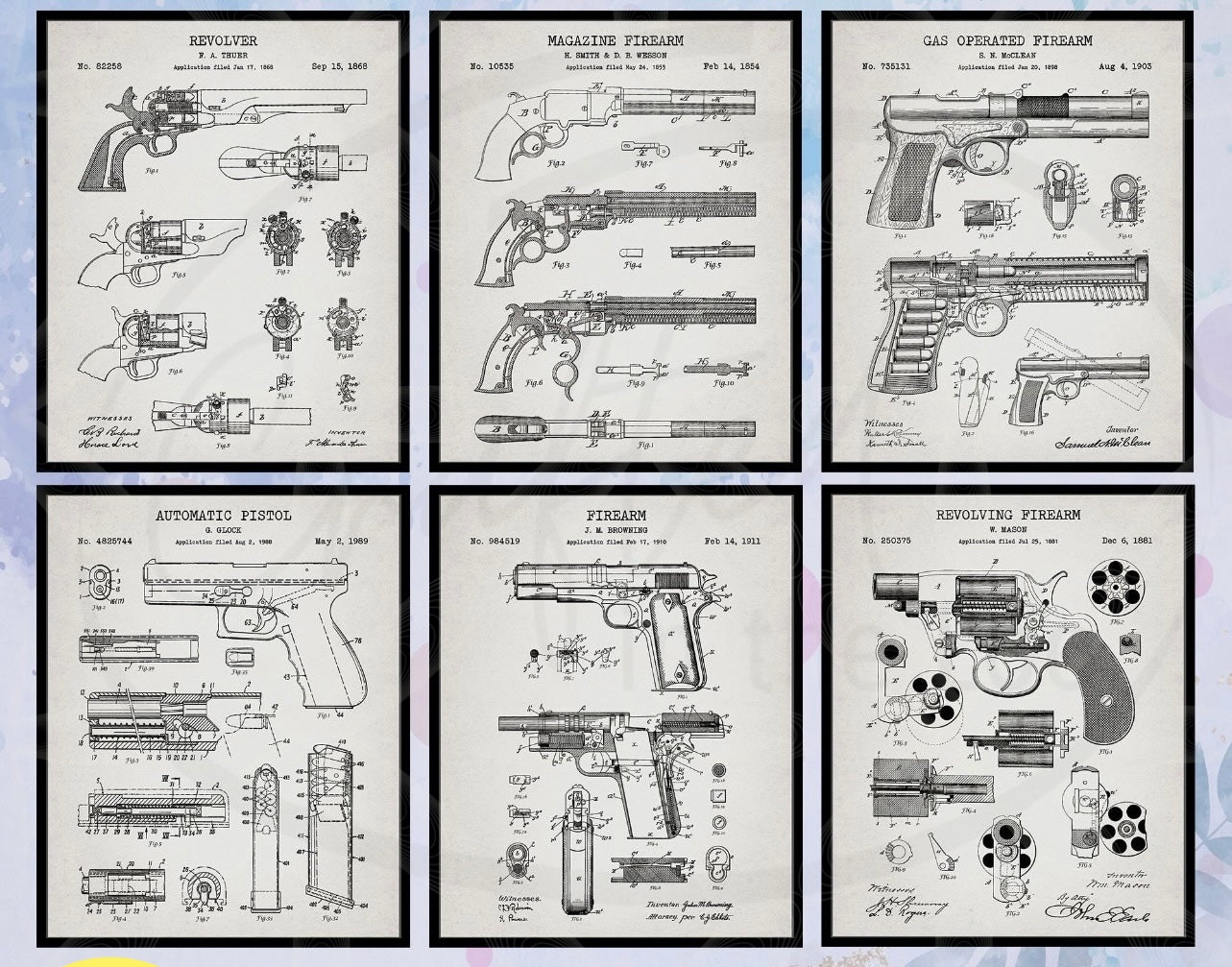 Patent Decor Print