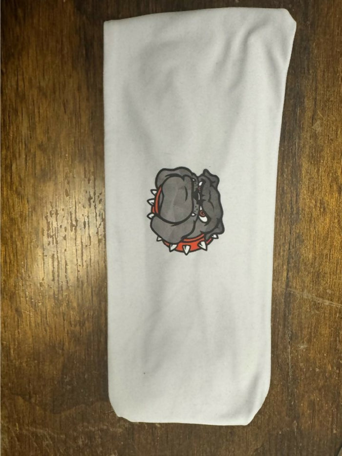 Spirit Wear Headbands Waterloo Bulldog (white)