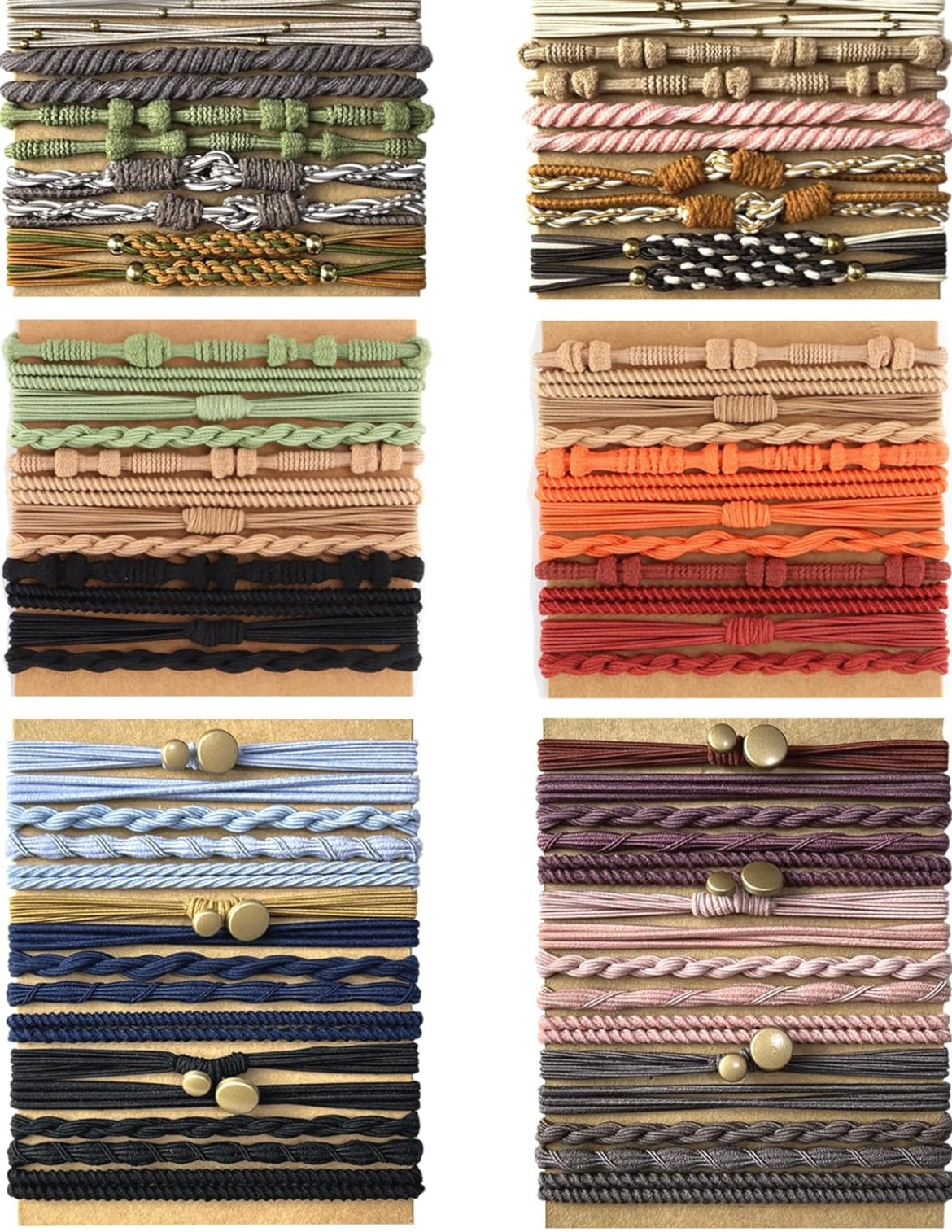 CL- Hair Tie Braceletes 4/$5