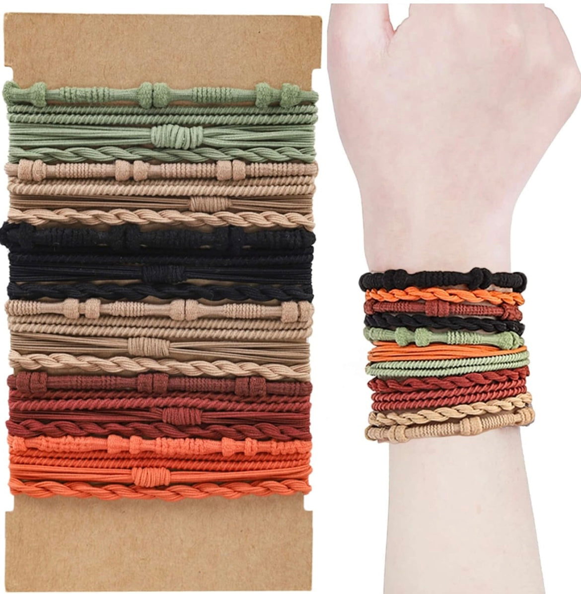 CL- Hair Tie Braceletes 4/$5