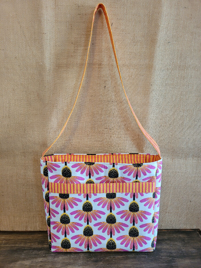 Pink Coneflower Purse