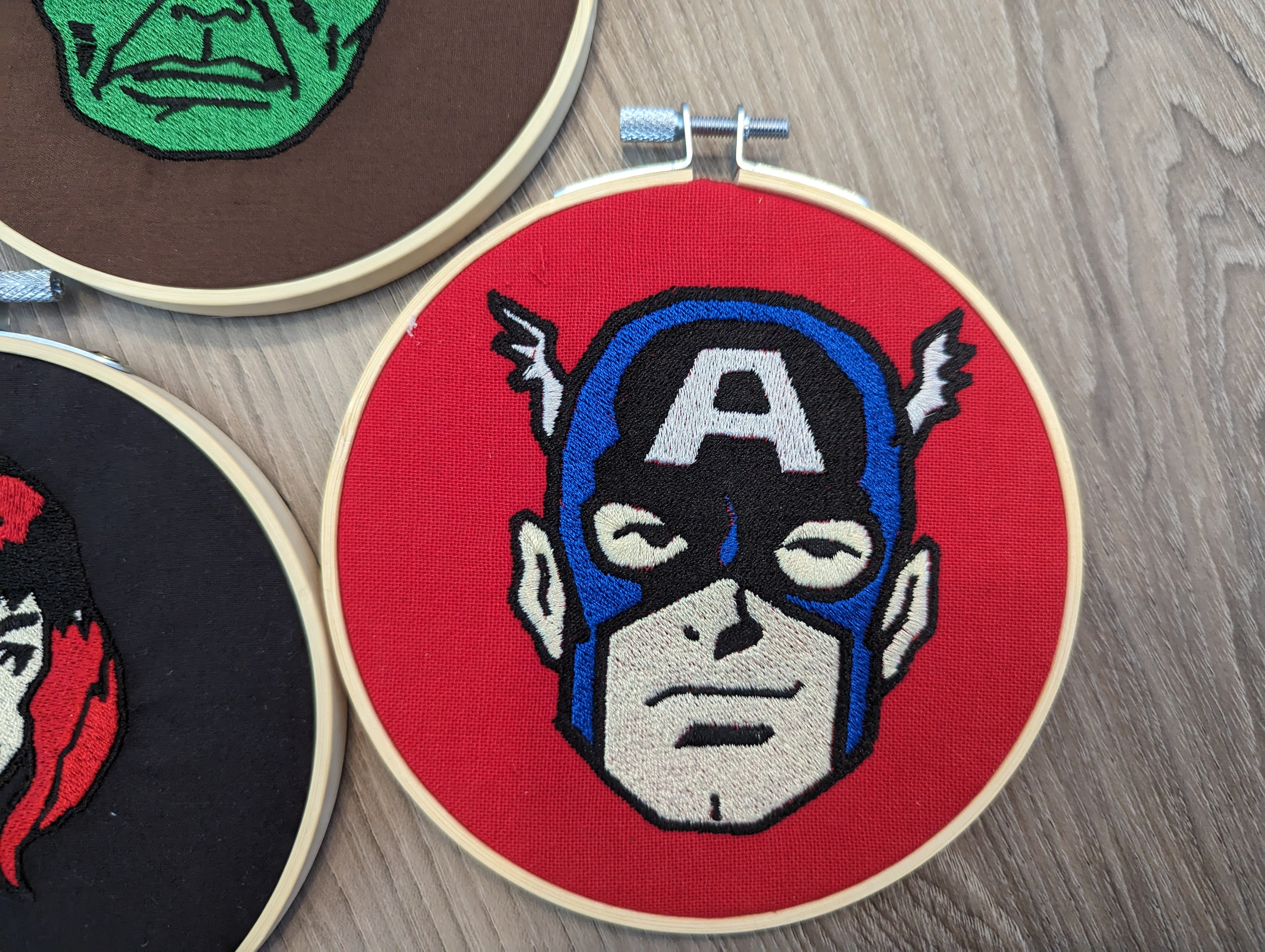 Captain America Face Wall Hanger