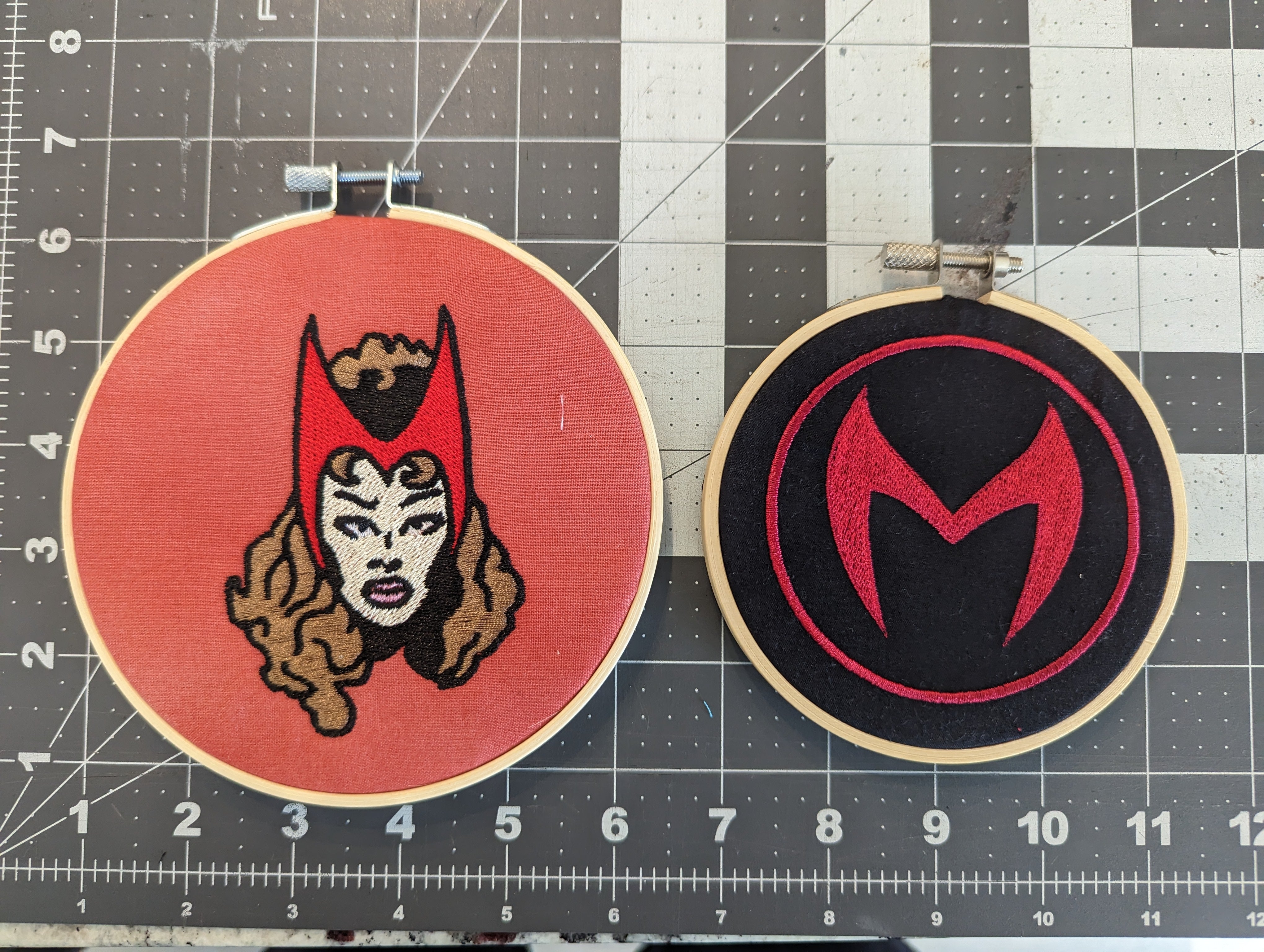 Scarlet Witch Face Wall Hanger