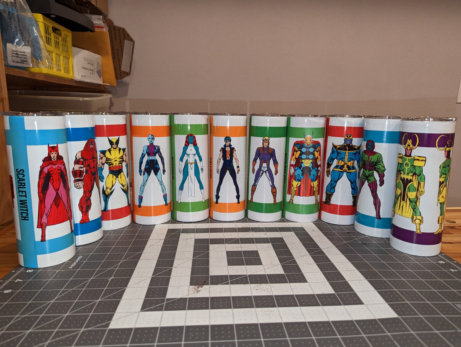 Superhero Tumbler (Custom Order)