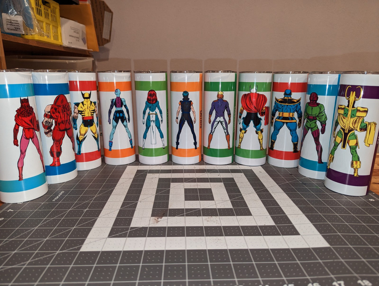 Superhero Tumbler (Custom Order)