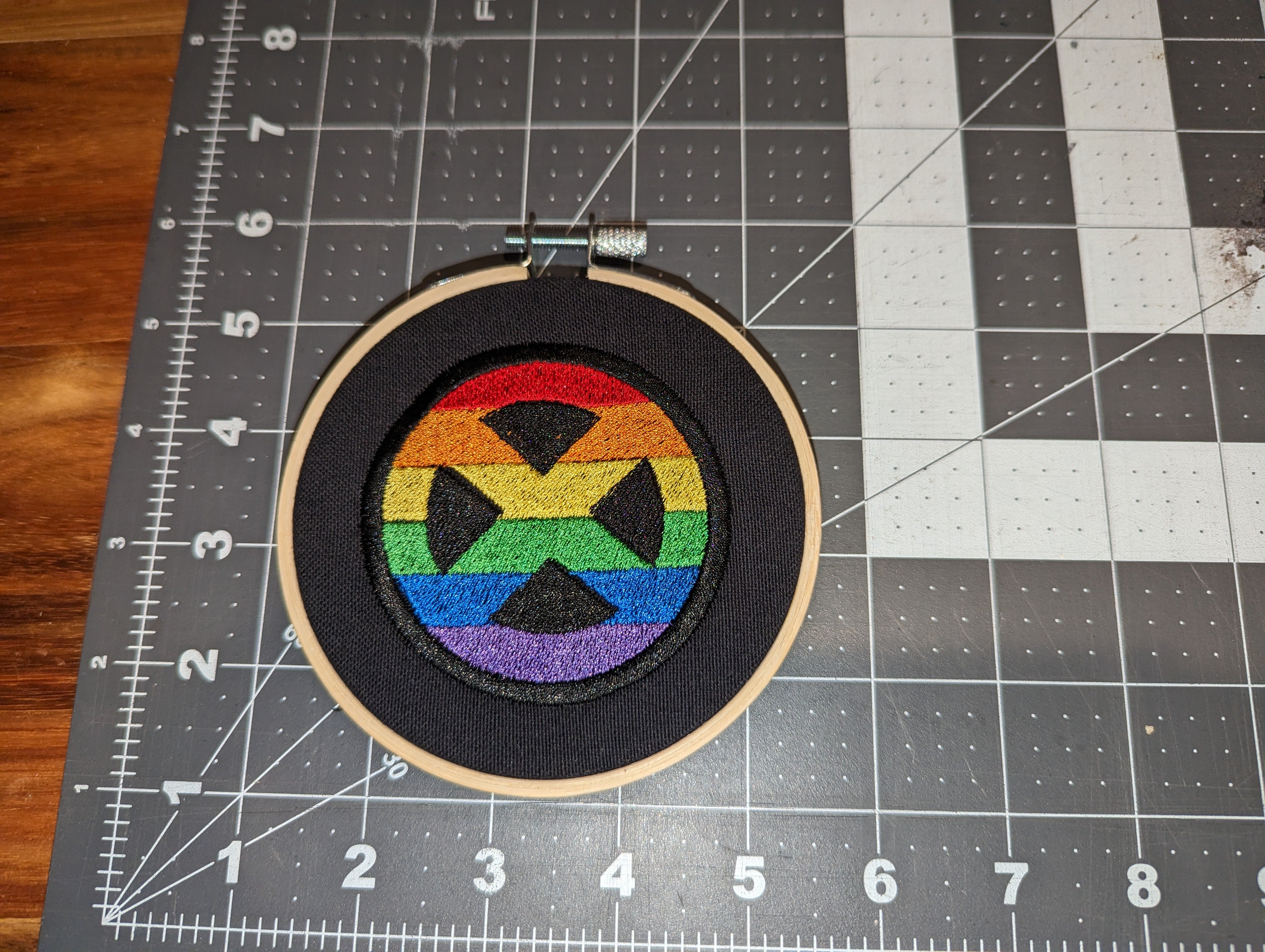 Misfits Pride Flag Icon Wall Hanger