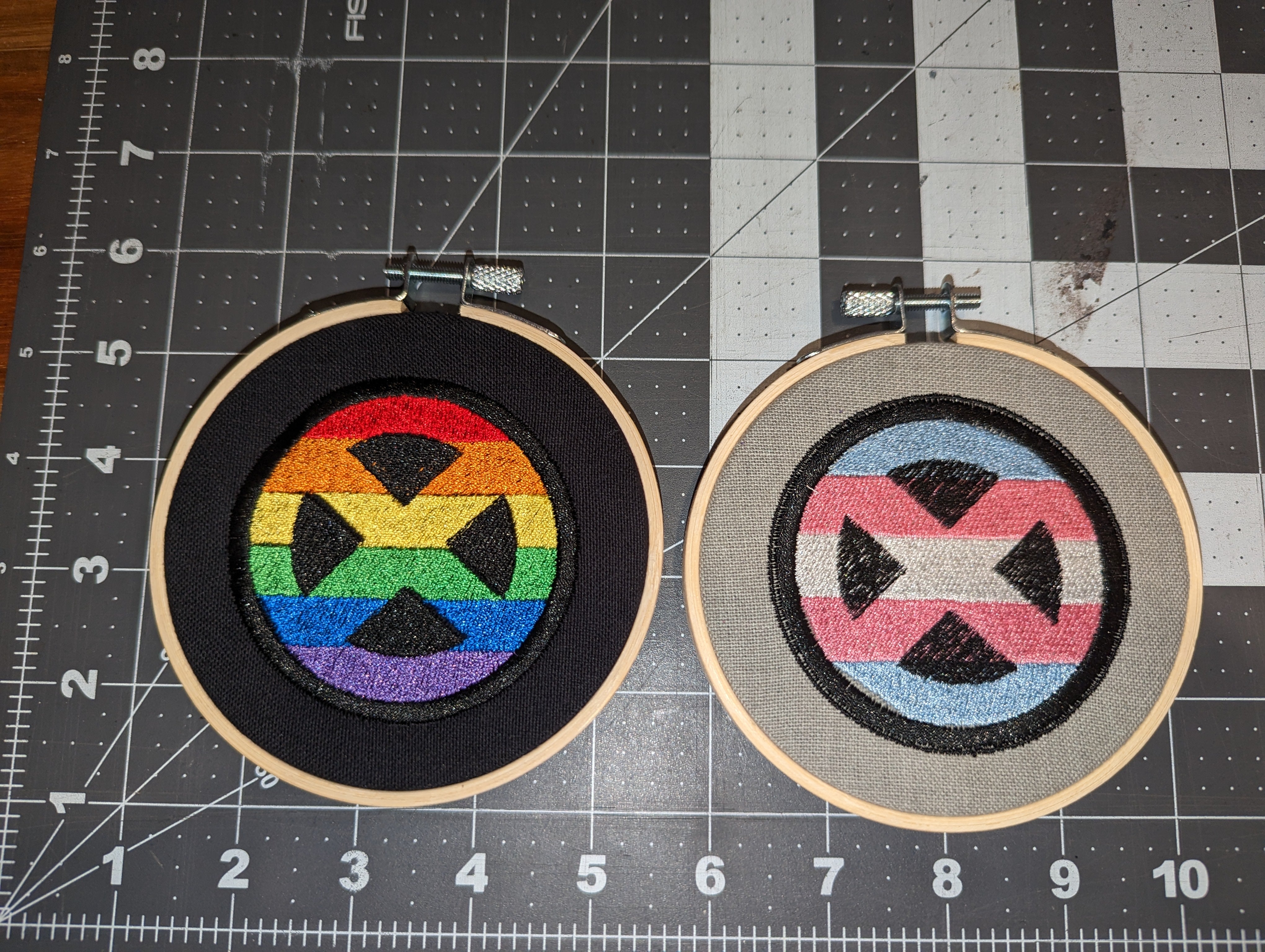 Misfits Pride Flag Icon Wall Hanger