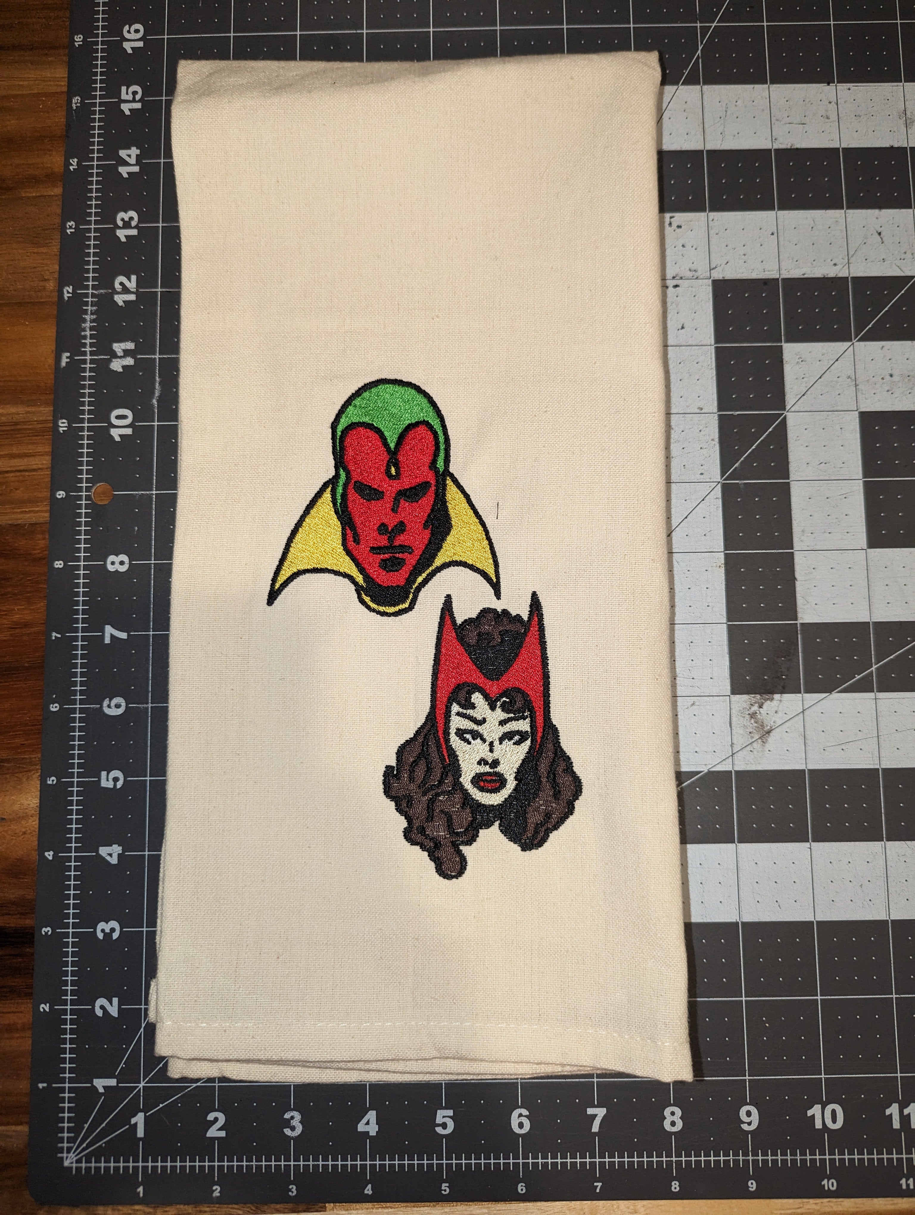 Wanda and Vision Kitchen Towel