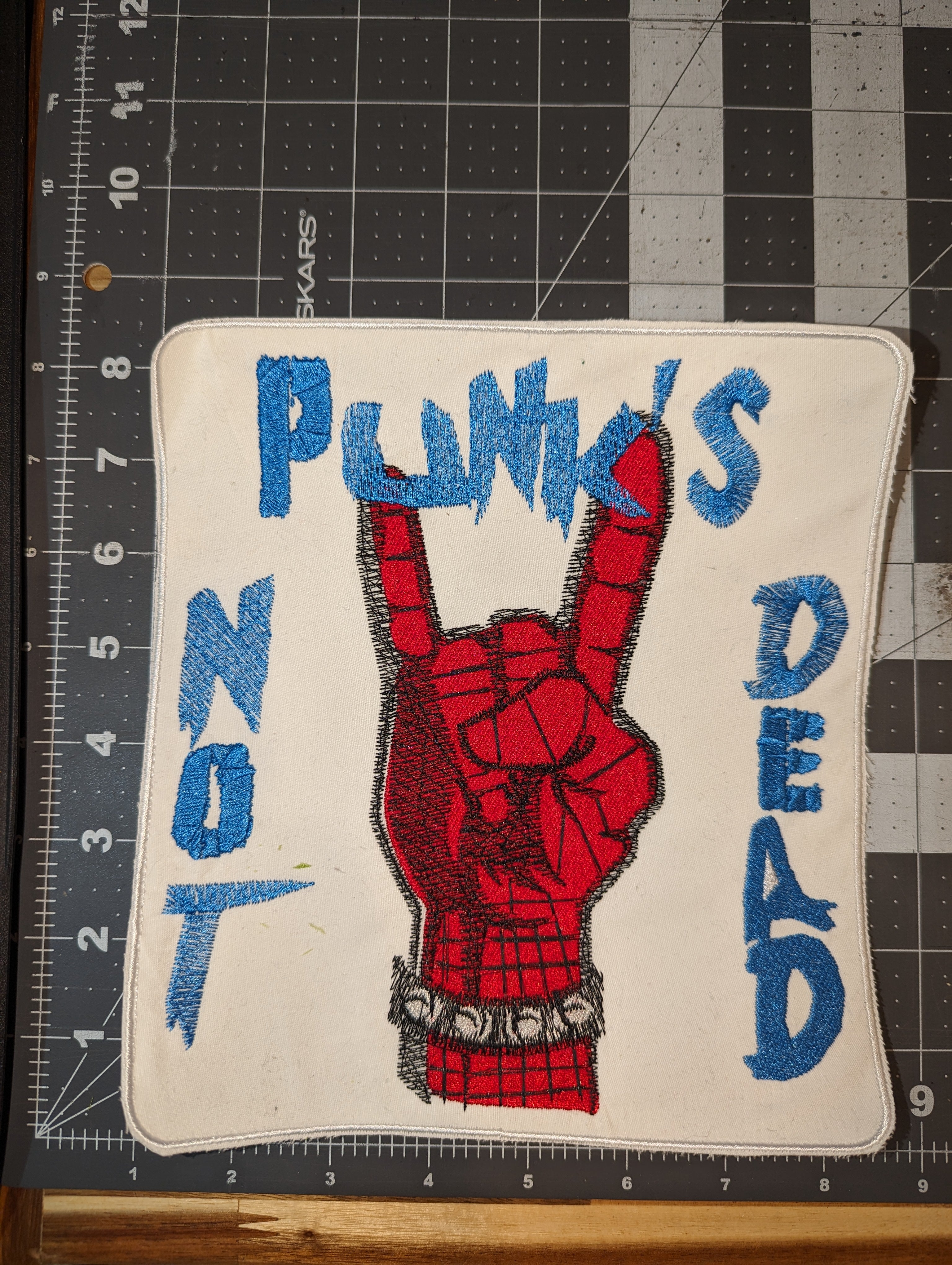 Spider-Punk Iron On Patches