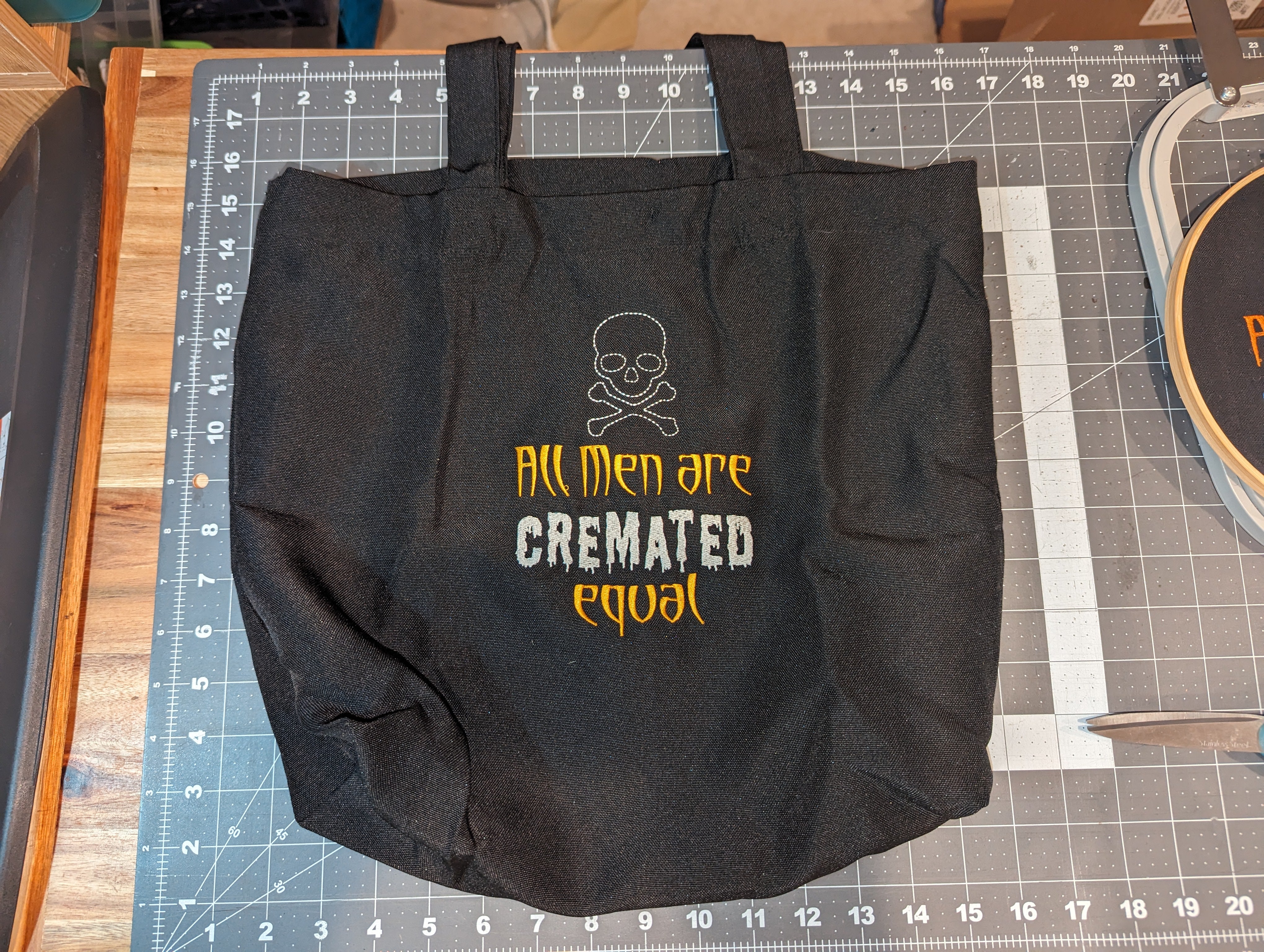 Cremated Equal Tote Bag