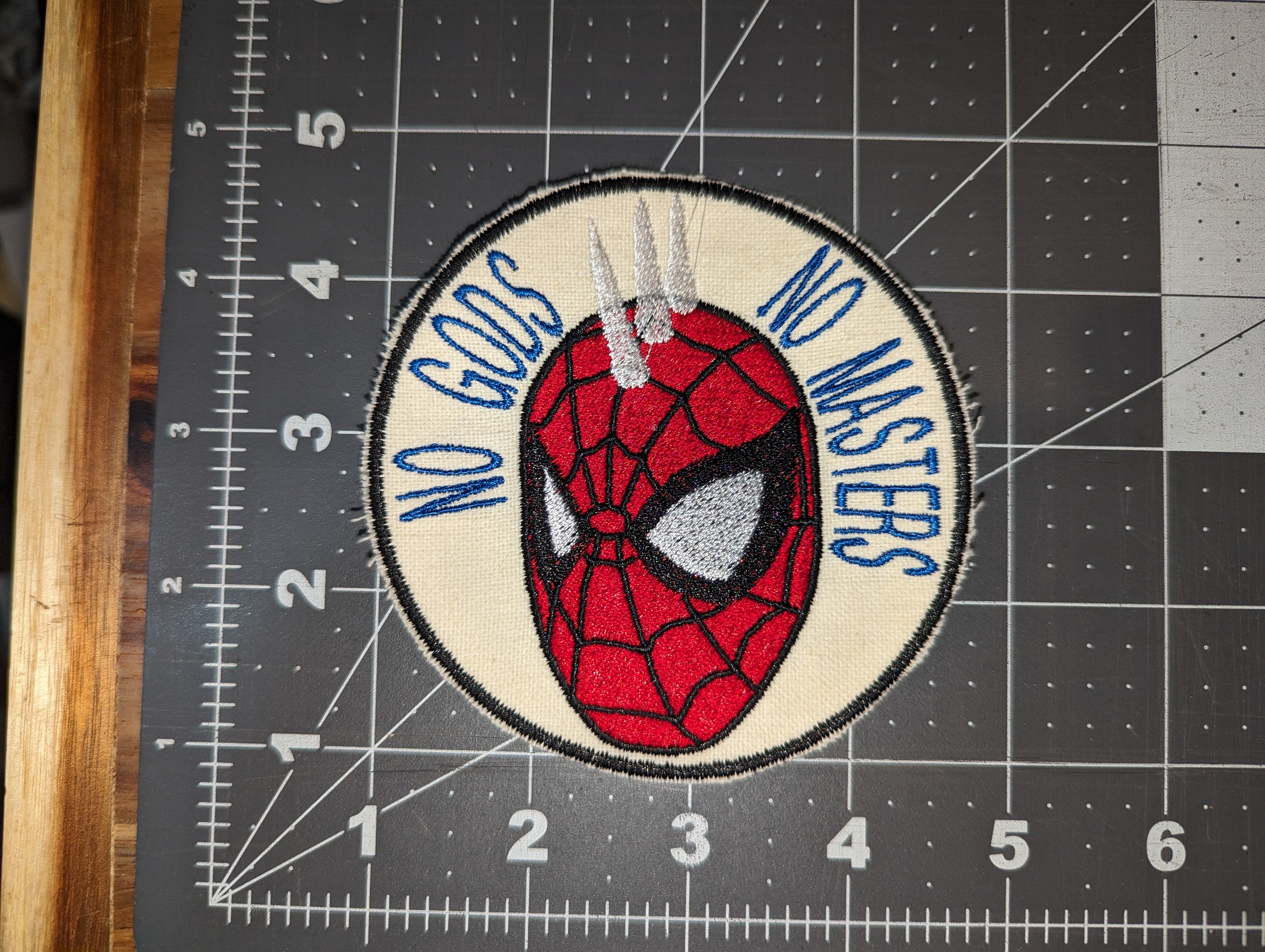 Spider-Punk Iron On Patches