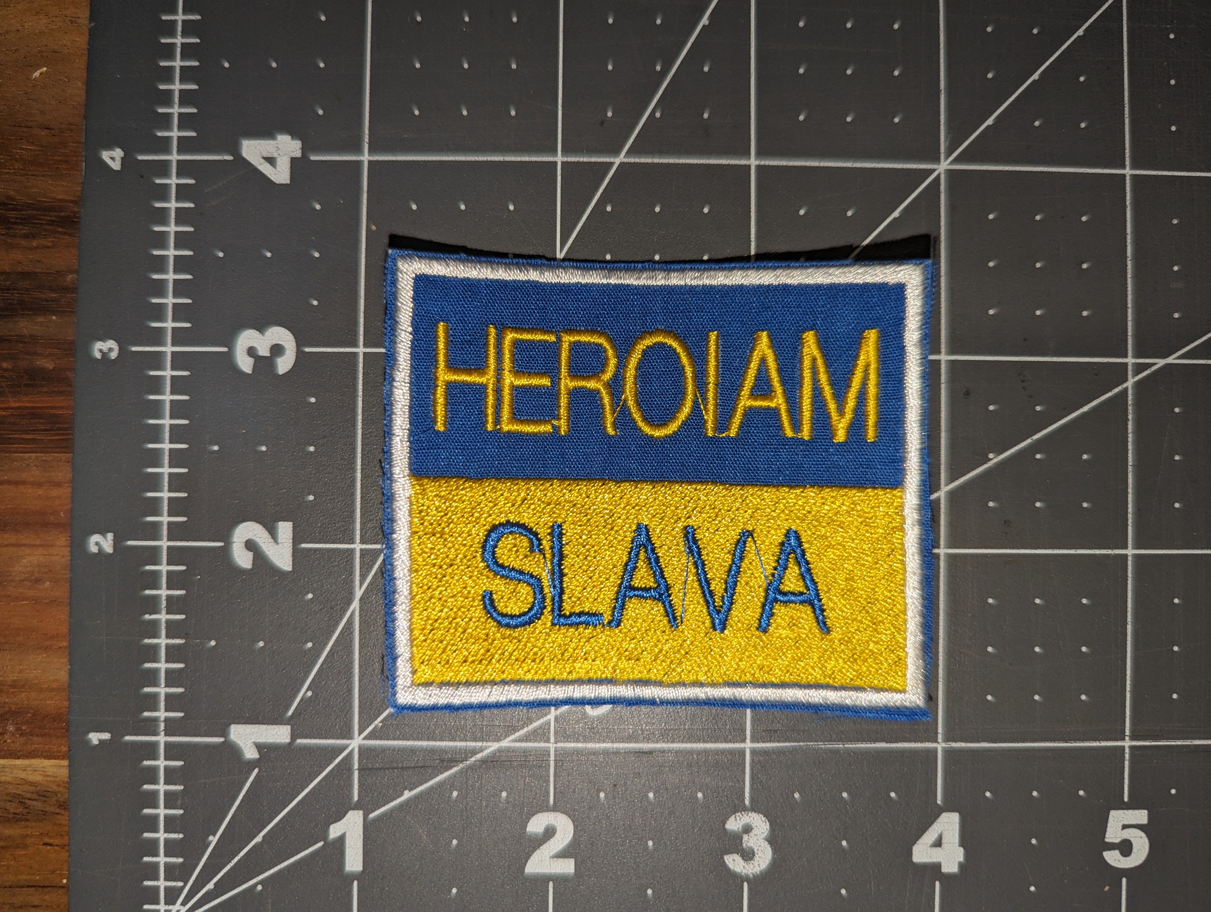 Ukraine Iron On Patches