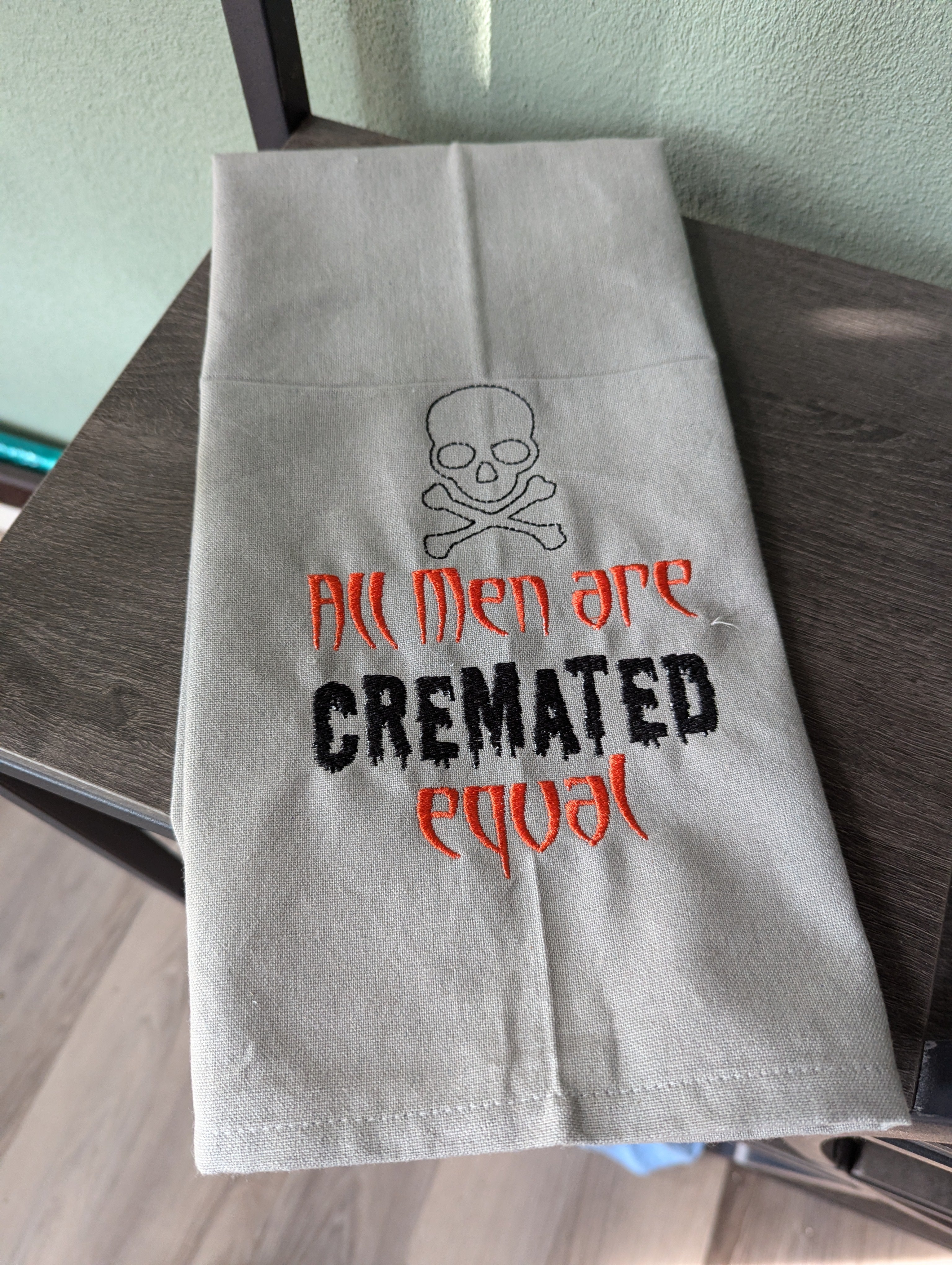 Cremated Equal Towel