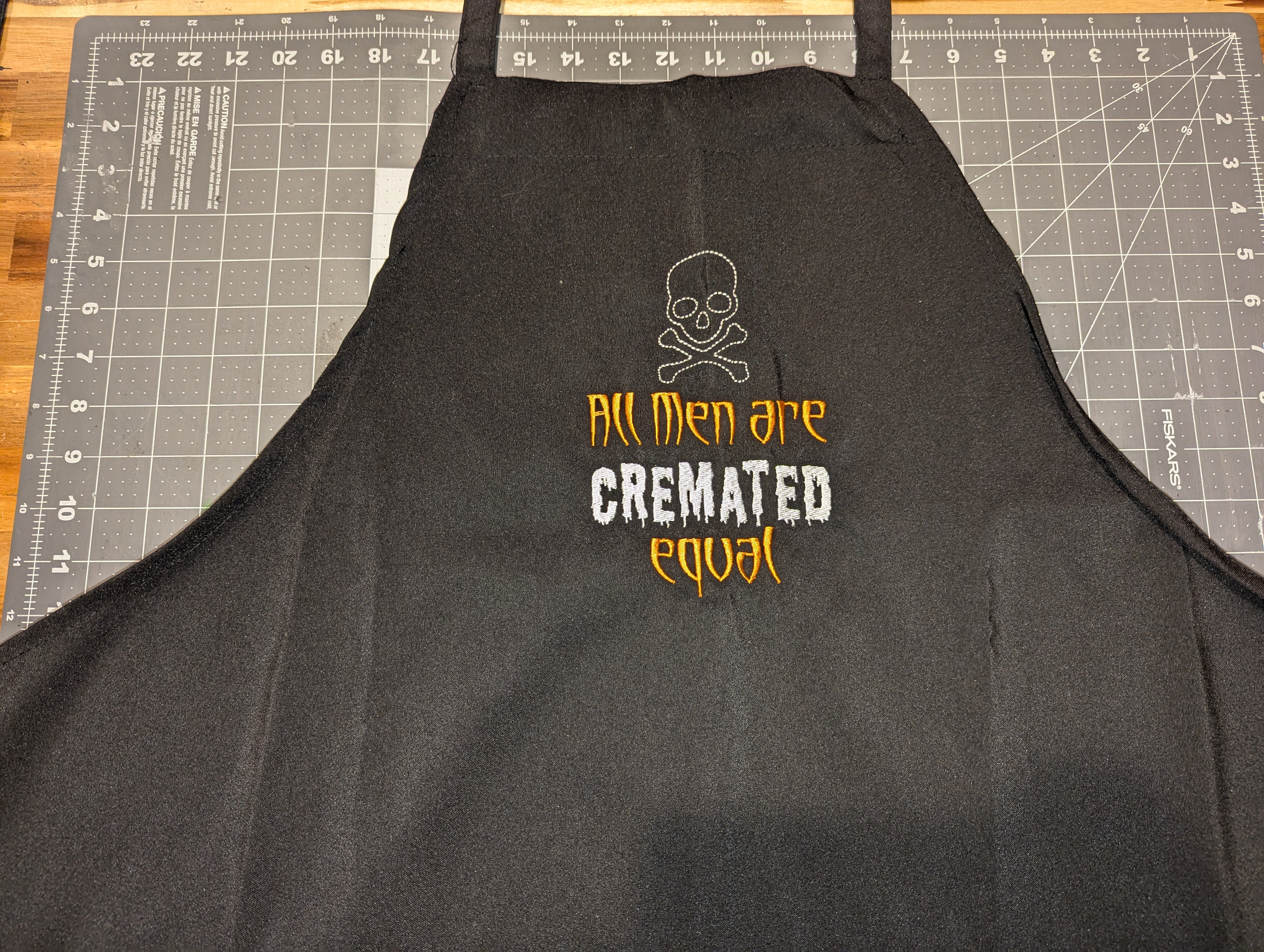 All Men Cremated Equal Apron