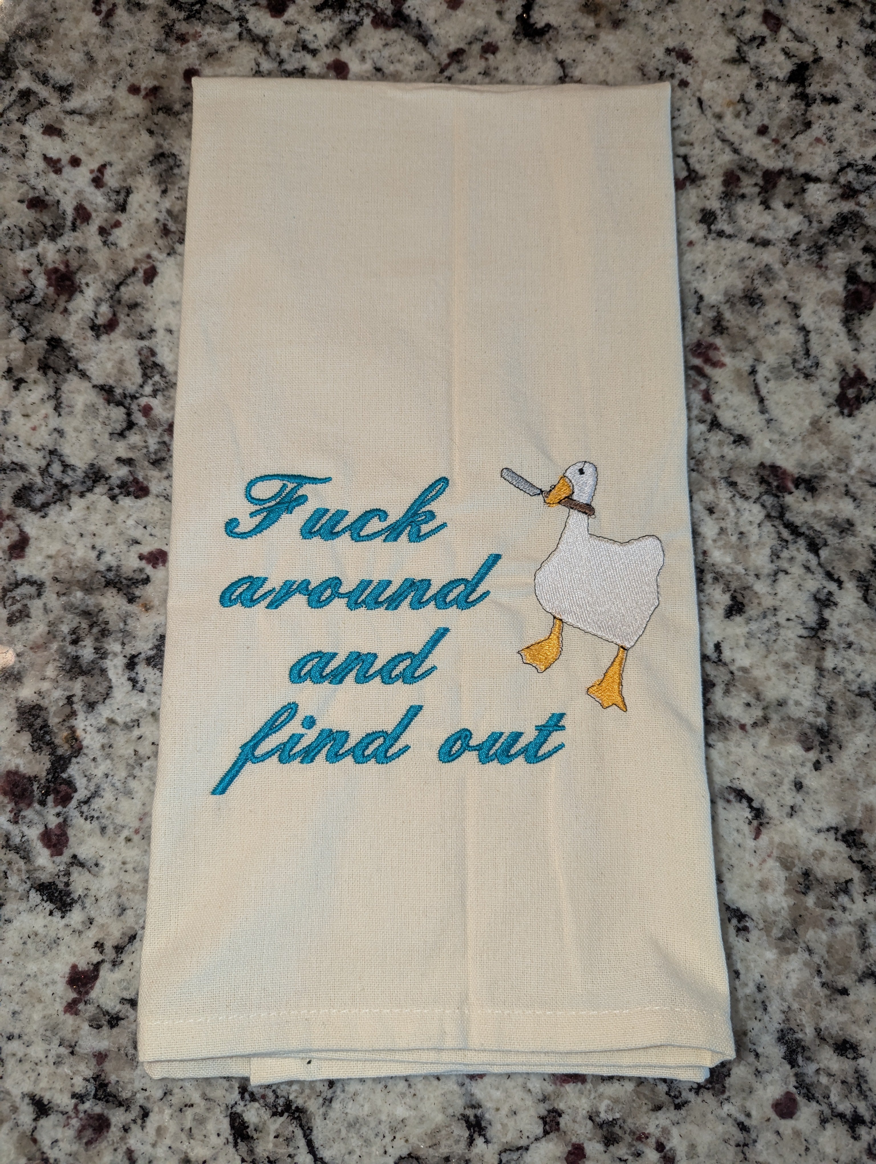 FAFO Goose Towel