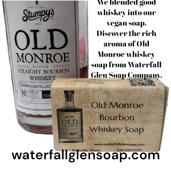 Old Monroe Bourbon Whiskey Soap