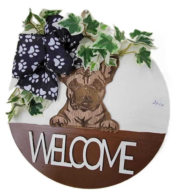 Welcome Dog Door Hanger