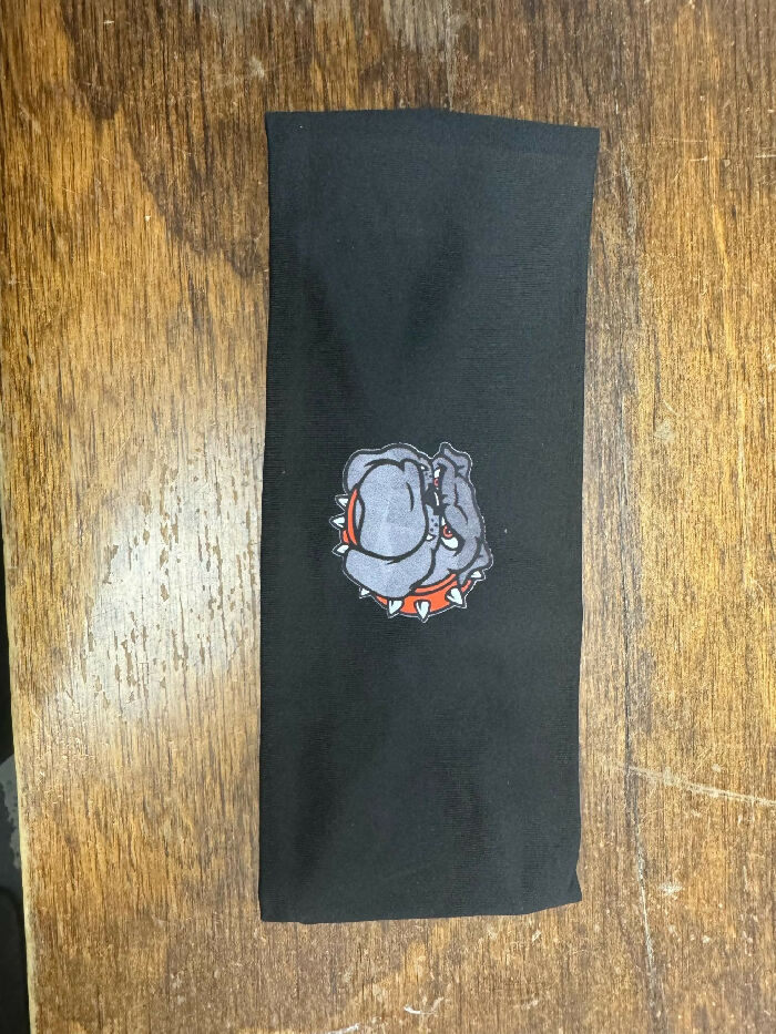 Spirit Wear Headband Waterloo Bulldog (black)