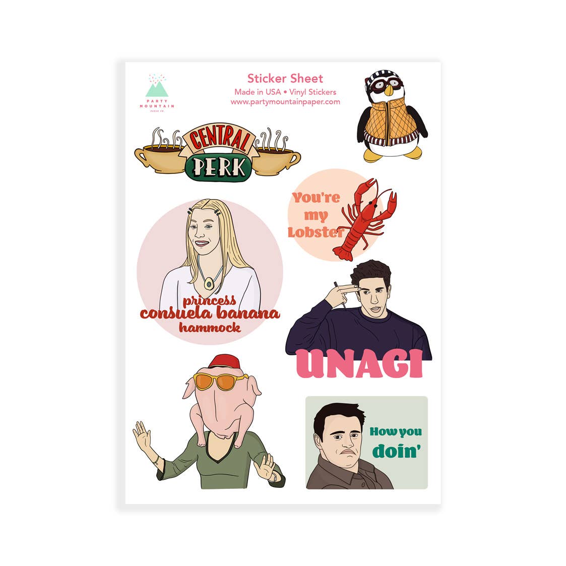 Friends Sticker Pack