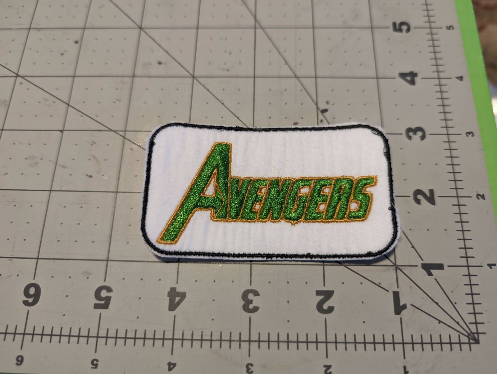 Superhero Comics Logo Iron On Patch