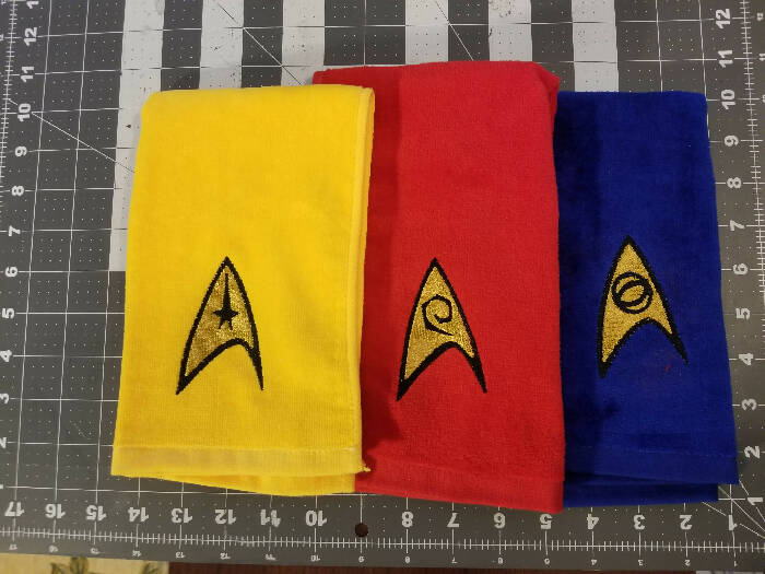 Star Trek Velour Towel