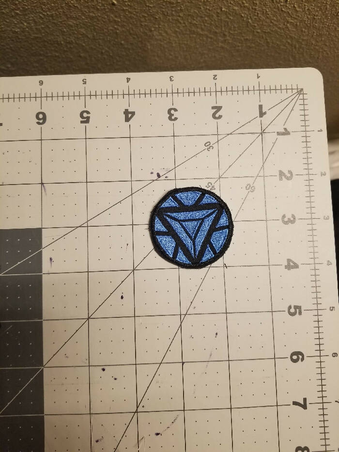 Reactor Icon Iron On Patch