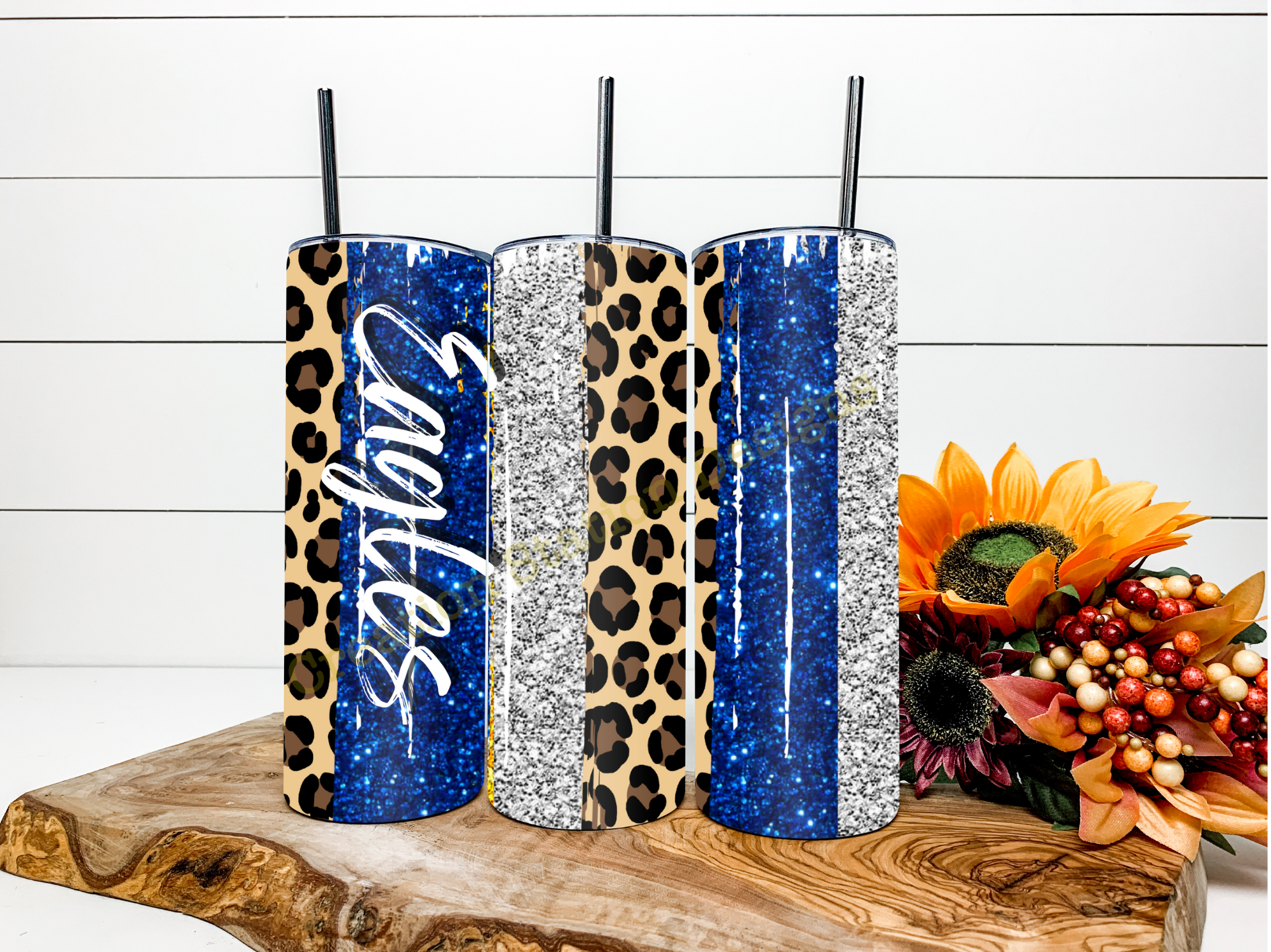 Eagles Cheetah Print - 20oz Tumbler