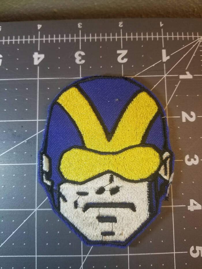 Big Boy 2 Face Iron On Patch