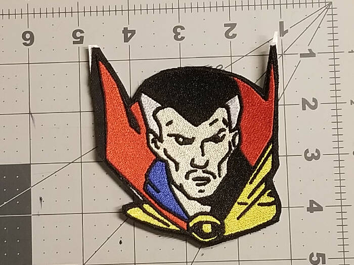 Dr. Odd Face Iron On Patch