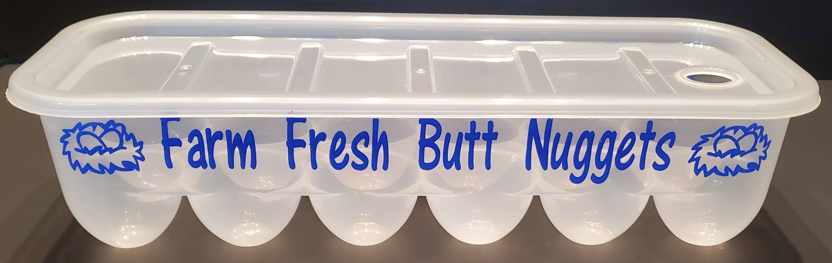 Farm Fresh Butt Nuggets... Egg Carton