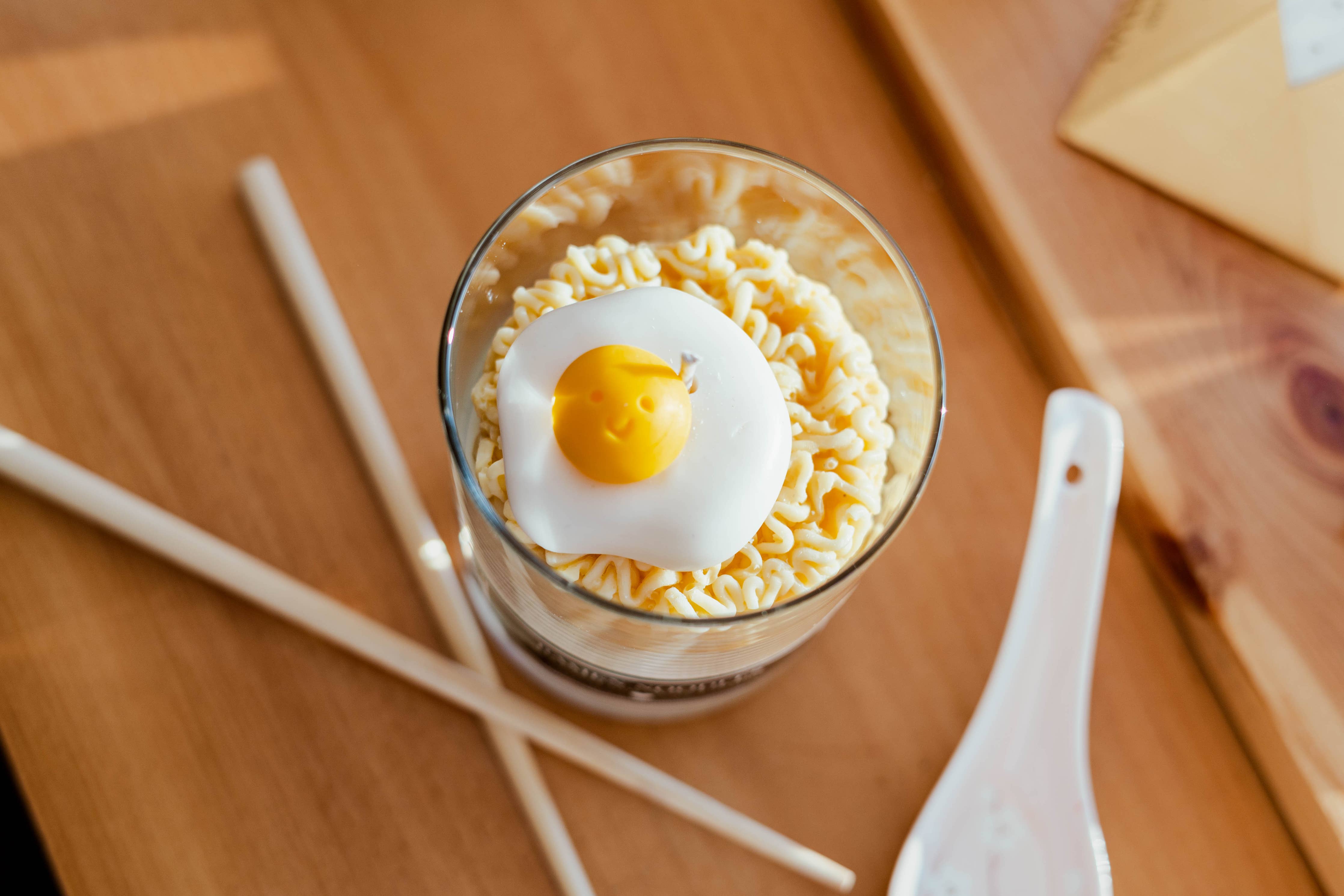 Adorable Ramen Noodles Scented Soy Wax Candle!