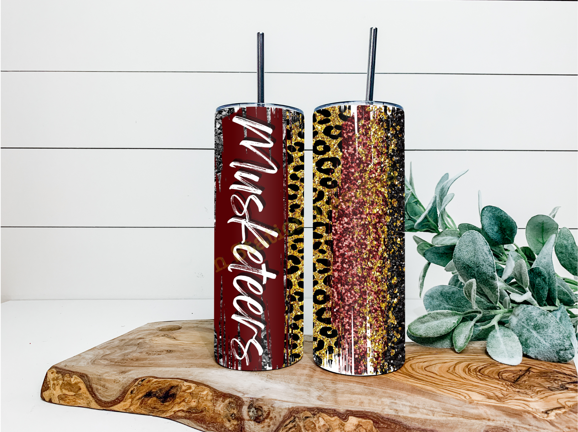 Musketeers Cheetah Print - 20oz Tumbler