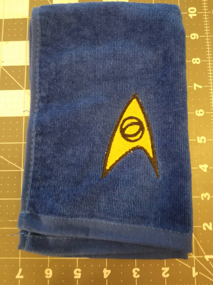 Star Trek Velour Towel