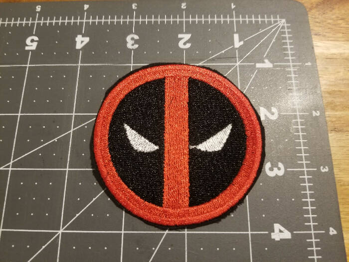 Wade Icon Iron On Patch