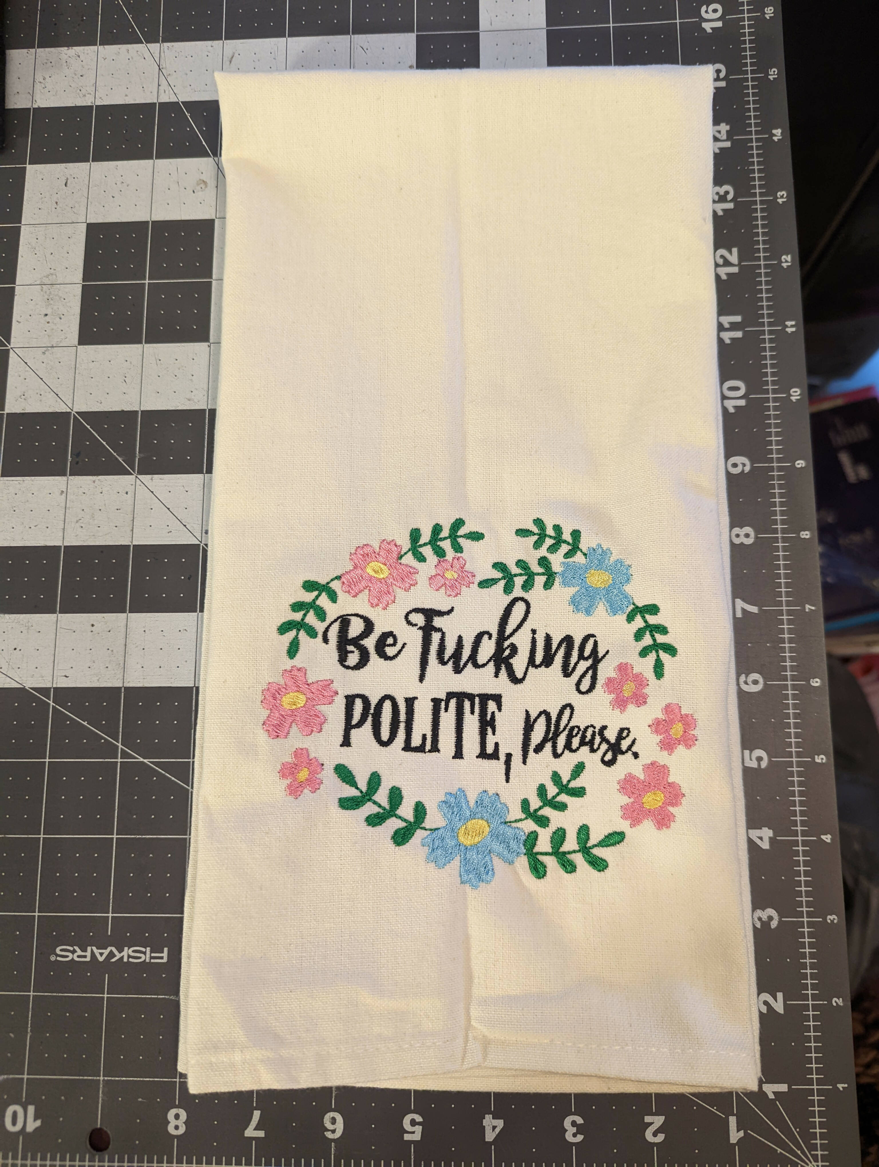 Be Polite Towel