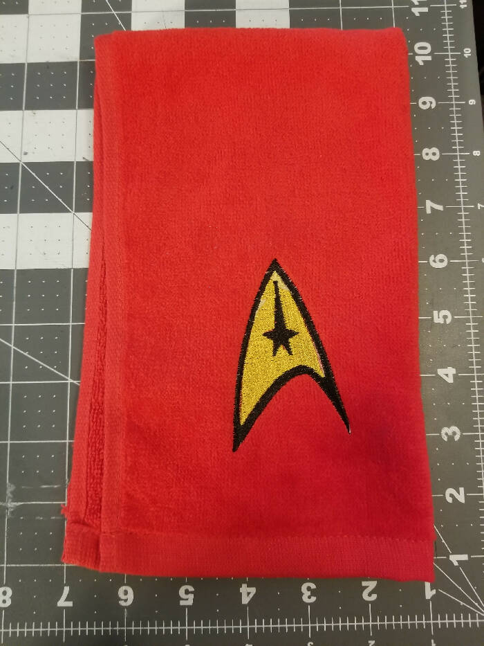 Star Trek Velour Towel