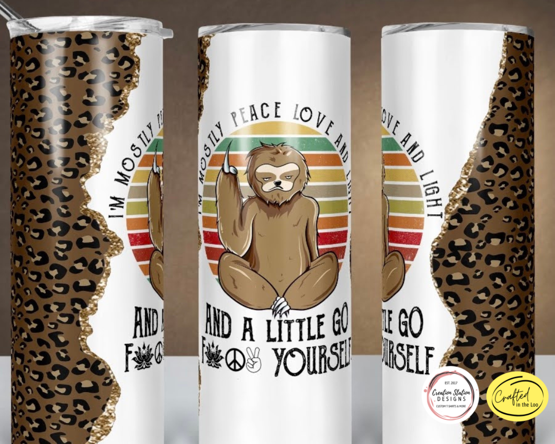 A Little Go F*ck Yourself - 20oz Tumbler