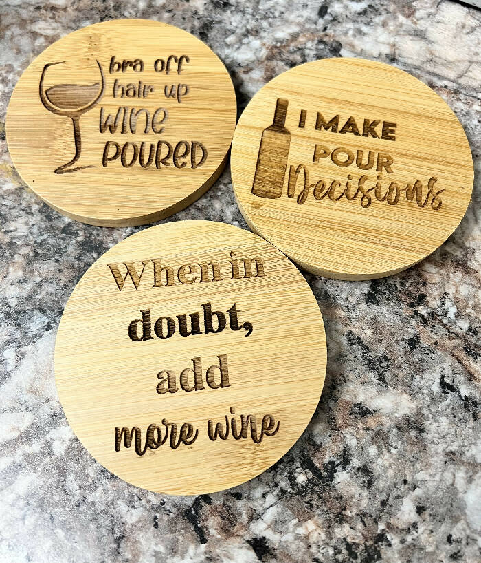 Wine Coasters