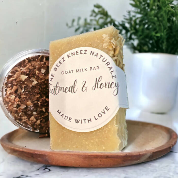 Oatmeal and Honey Goat Milk Bar