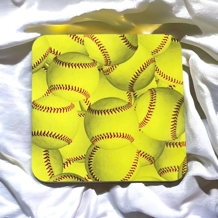 Softballs coaster