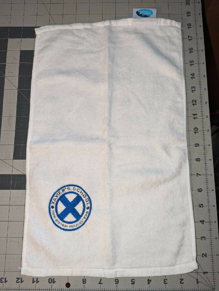 Xavier School Velour Towel