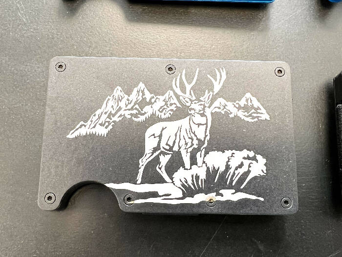 Engraved Metal Wallets