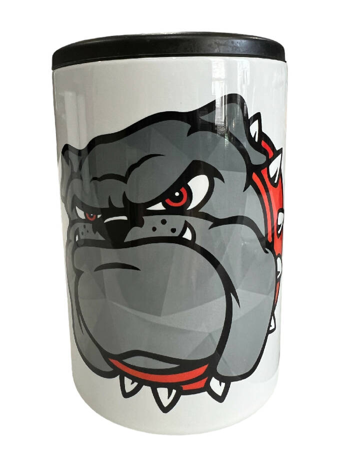 Waterloo Bulldogs 12 oz can koozie